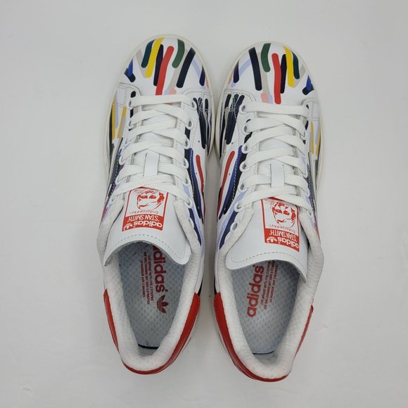 Adidas Stan Smith Originals Graffiti 2015 Men's Sneakers B24704 US Size 9 - Picture 5 of 8
